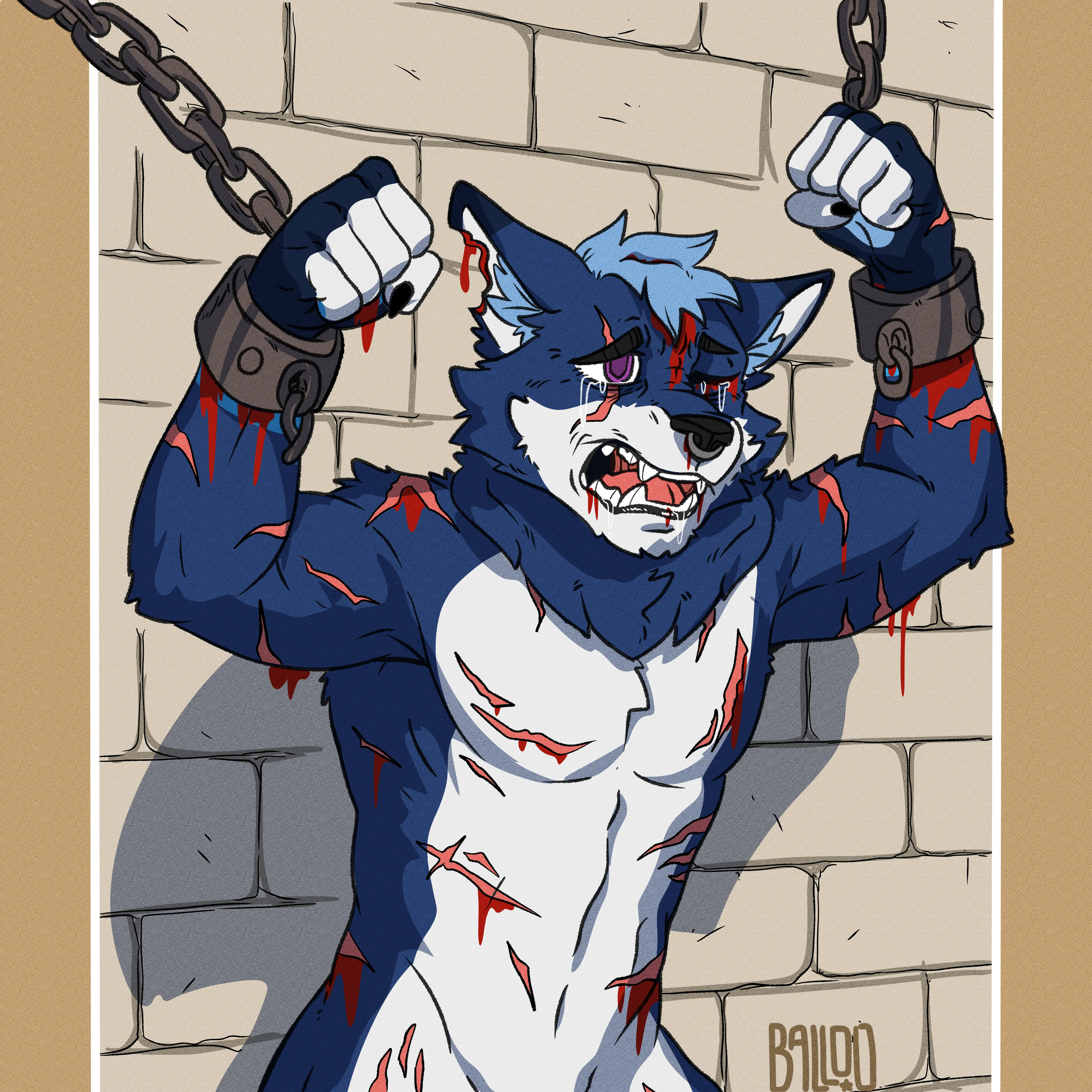 NSFW artwork — Balloo the Bear